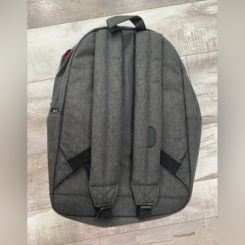 Herschel Supply Company backpack new condition charcoal gray - Picture 3 of 12